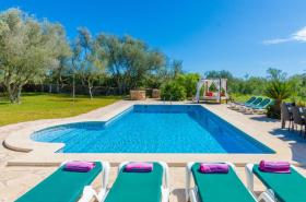 Holiday home for rent in Es Llombards, Spain
