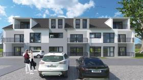 Haus B Vorderansicht - Etagenwohnung zu verkaufen in Konz, Deutschland