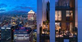Penthouse en vente à Londres-Canary Wharf, Royaume-Uni