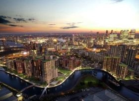 Leilighet til salgs i London-Poplar, Storbritannia