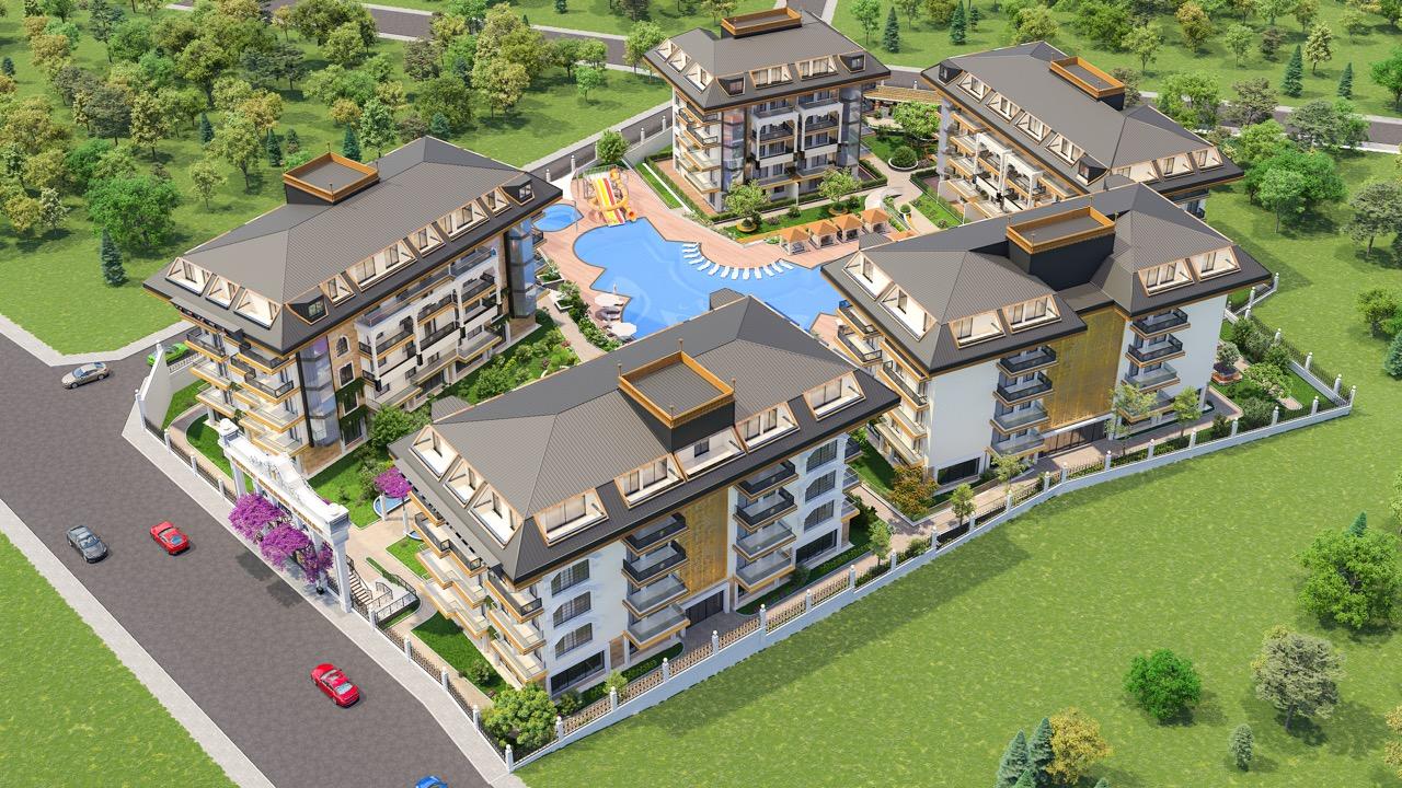 Apartment for sale in Adalia-Üçgen Mahallesi, Turkey
