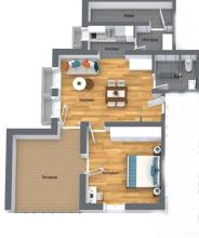 Begane grond flat te koop in Zapfendorf, Germany