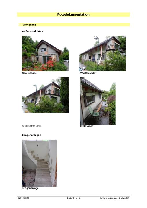 Detached house Foreclosure Auction in Bergern im Dunkelsteinerwald-Katastralgemeinde Oberbergern, Austria